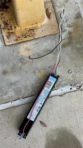 Replacing old ballasts lights system with all new LED lights for better efficiency and lighting.