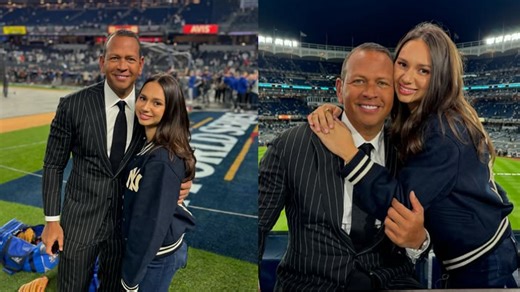 "I will hug you like this forever" - Alex Rodriguez's daughter Natasha pens sweet message on the Yankees legend's 50th birthday