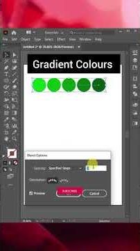 Master Graphics Gradient #shorts #ytshorts #gradient
