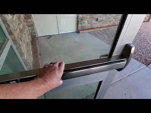 Service Call 013 - precision crash bar command access latch retraction