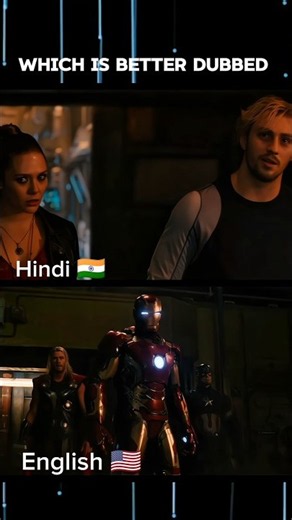 Avengers Dubbing in Hindi 🇮🇳 and English 🇺🇸