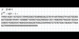 “n!!-1”型质数、“n!!+1”型质数，来自MathWorld