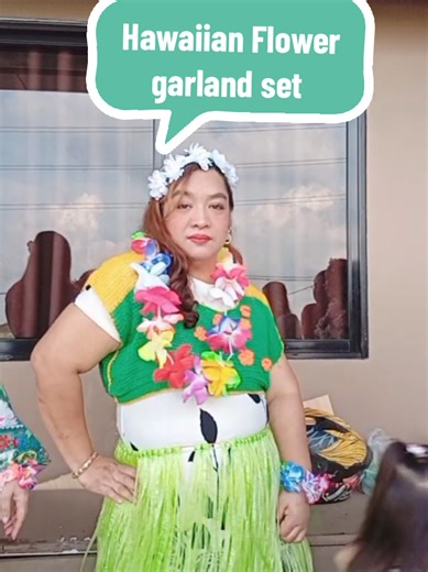 Perfect Hawaiian Theme Flower Garland Set for Events