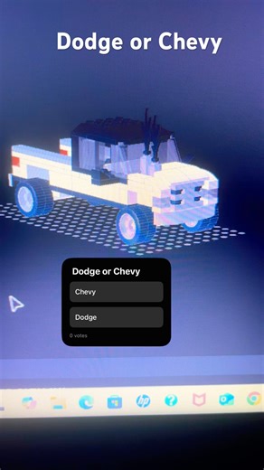 Dodge or Chevy #lego #dodgeram #chevrolet #cummins #duramax #america #dieselpower #automobile