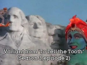 Pee Wee's Playhouse - All Mount Rushmore ending gags