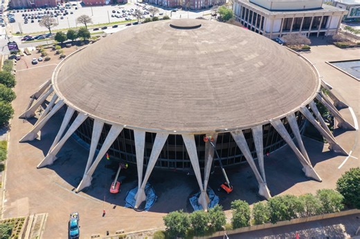 Norfolk Scope Arena gets a fresh new look with power wash