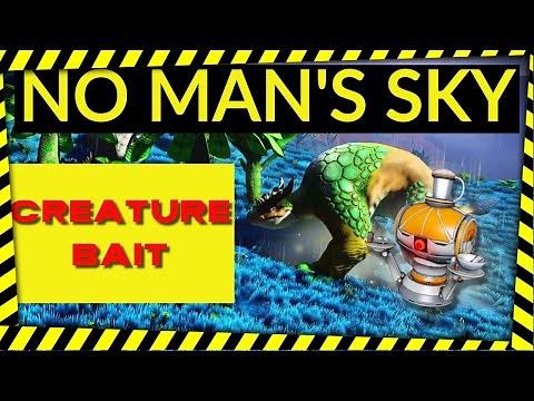 No Man's Sky Creature Bait | How To Make Bait In Nutrient Processor | Tame Animals