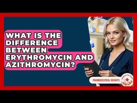 What Is The Difference Between Erythromycin And Azithromycin? - Pharmaceutical Insights
