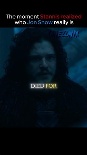 My Father Died for the King – Coldest Jon Snow Moment | Game of Thrones