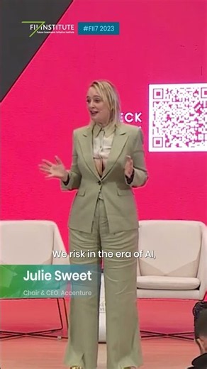 Julie Sweet, Chair & CEO of Accenture | FII Institute