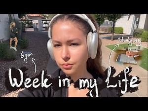 Student Life Vlog at ASU | Aerospace Engineering + Gym