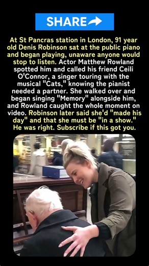 91-Year-Old Man Plays Piano… Then This Happened ❤️🎹