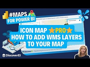 Icon Map ⭐PRO⭐ How to add WMS layers to your Icon Map Pro in Power BI