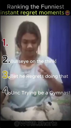 Ranked the Funniest instant regret Moments 💀 (Ultimate Fail Compilation) #foryou #shorts #funny