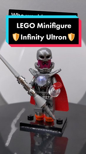 Custom Lego Ultron Minifigure | Marvel Infinity Wars