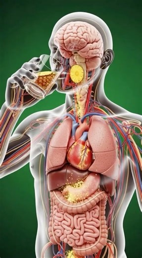 Dried Pineapple 🍍 = Digestion + Brain + Energy (3D Visual)