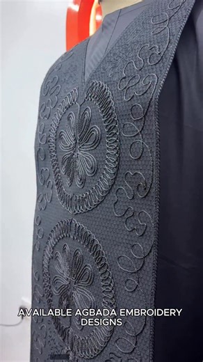Monogram Agbada and kaftan Embroidery Designs | Deep, detailed, and defined, every stitch tells a story of power and precision. Crafted for those who understand subtlety but love... | Instagram