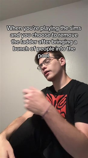 The Sims Pool Trap: Removing the Ladder