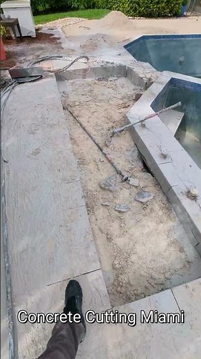 Cutting Pool Deck