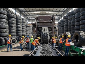 Inside the Tire Factory: How Rubber Becomes High-Performance Car Tires (Full Process)