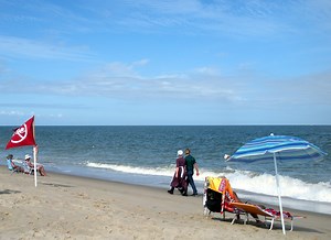 Amish on the Beach