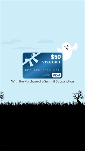 螺 This Halloween receive a $50 Visa Gift Card with the purchase of any Summit Subscription.  Sale Dates: 10/22–10/31  Delivered in time for Black Friday shopping!  Use Code: 50SPOOKY  Get more from your CE—In-Person , Live Streams , Live Webinars , and On-Demand ▶️— 86% of Therapists Reported Improved Patient Outcomes ✅ | Summit Professional Education | Facebook