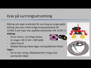 Lastsäkring lektion 1 Grunder