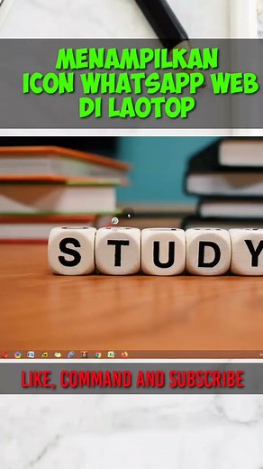 DISPLAYING WA WEB ICONS ON DESKTOP PC/ LAPTOP #shorts #short #whatsappstatus