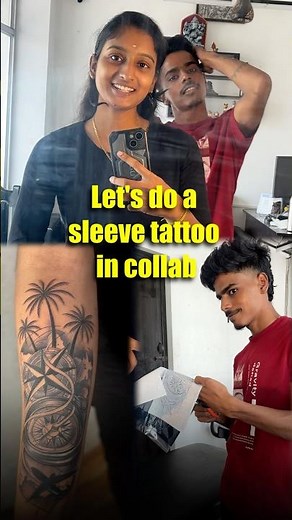 Travel sleeve tattoo - Female tattoo artist #tattoo #femaletattooartist