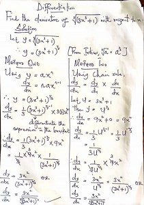 Chain rule versus Monomial rule of differentiating Polynomials #mathematics #mathematician #calculus #CalculusTutor #Differentiation | Hope Usie
