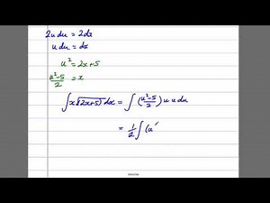 Integration (7) - By Substitution (C4 Maths A-Level)