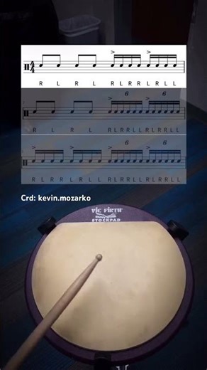 Breakdown of paradiddle and paradiddle diddle 🥁🔥