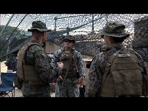 Combat Logistics Marines Conduct Command Post Exercise