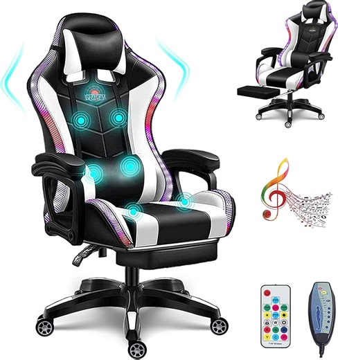 Bluetooth Gaming Chair - Ergonomic Video Chair with UAE | Ubuy
