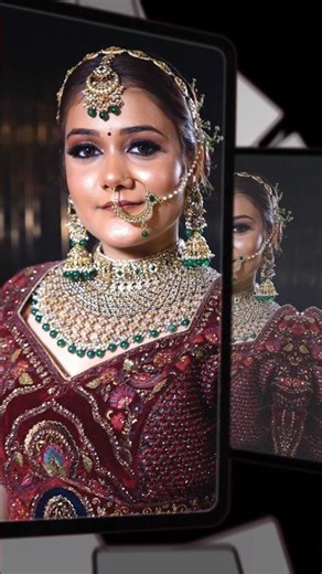 Wedding bridal cinematic video shoot | Bridal model poses for photoshoot | model shoot | shorts