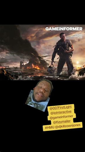 007 First Light Lands Game Informer Cover