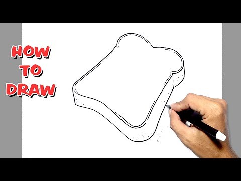 How to Draw Slice of Bread
