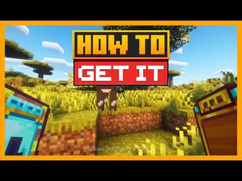 HOW TO CAPTURE MOBS in MINECRAFT with Easy Mob Farm (Items)