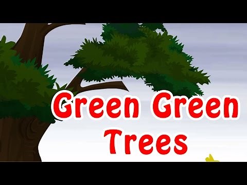 Green Green Trees | Kids Nursery Rhymes