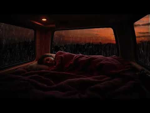 Camping Car Window Rain Sounds for Sleeping and Thunder Sounds to Sleep Fast