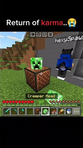Why mojang?😭 #minecraft #creeperprank #viral #shorts