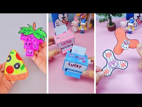 🤑diy crafts🤔 làm đồ thú vị với giấy, món ăn đồ chơi giấy cute