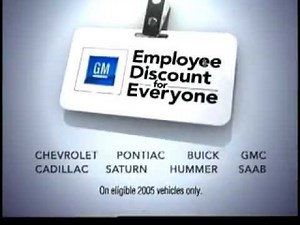 GM Employee Discount for Everyone