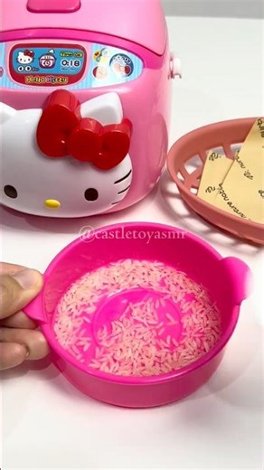 Satisfying Miniature; Making Japanese Food with Rice Cooker ASMR #shorts #asmr #satisfying #toys