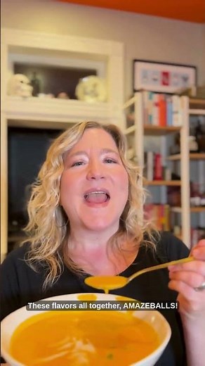 🌶️ Creamy Kabocha Squash Soup with Gochujang 🌶️ #cookingvideos #recipe #koreanfood