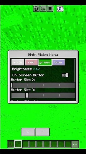 Minecraft PE / Bedrock best night vision mode! 1.21+ / 26.x Link in comment #games #gamer #minecraft