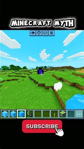 WATER IN NETHER || MINECRAFT MYTH 🤯|| #oc