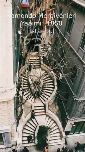 ✨ Kamondo Merdivenleri | Galata’nın En Zarif Art Nouveau Mirası 🏛️