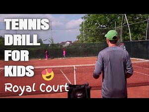 Fun Tennis Kids Game / Royal Court - Speed, Hand-Eye Coordination