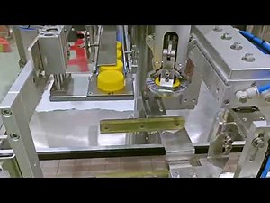 Linear Tracking Bottle Screw Capping Sealing Machine High Speed Capper